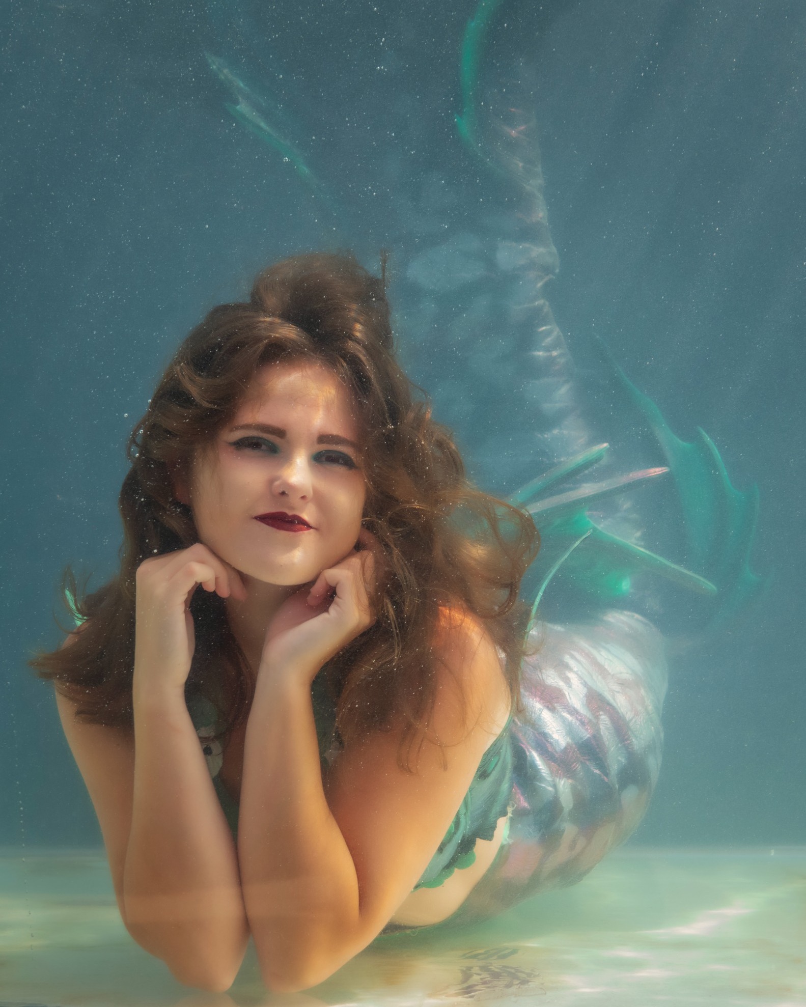 Mermaid Izriella of the Circus Siren Pod