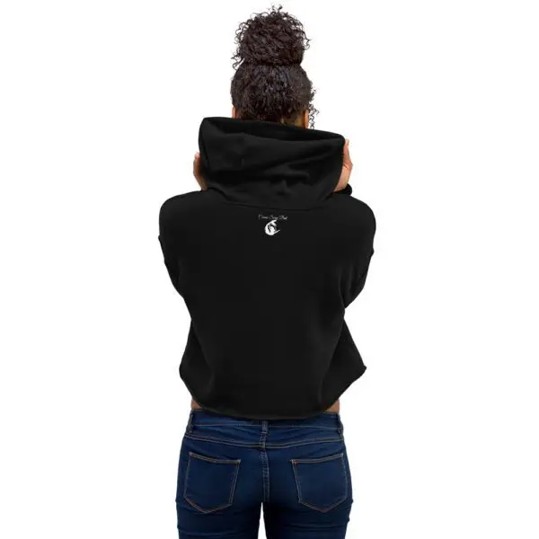 Mermaid Security Cropped Hoodie - Image 2