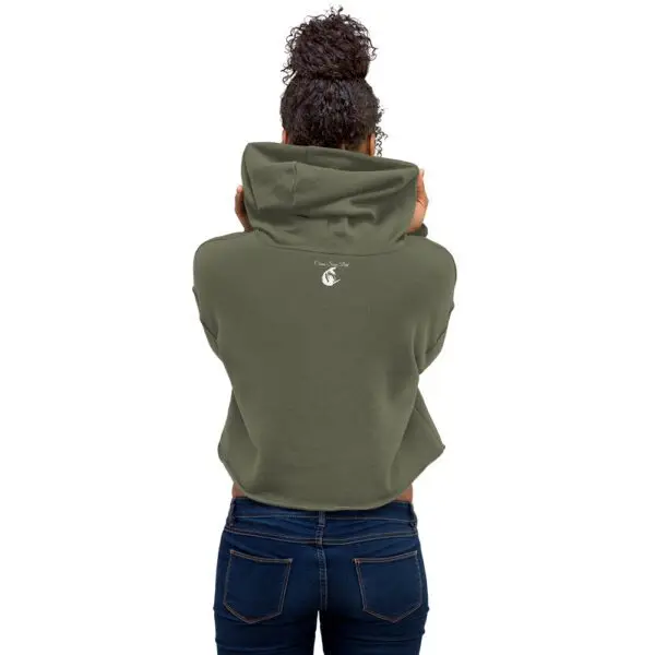 Mermaid Security Cropped Hoodie - Image 4