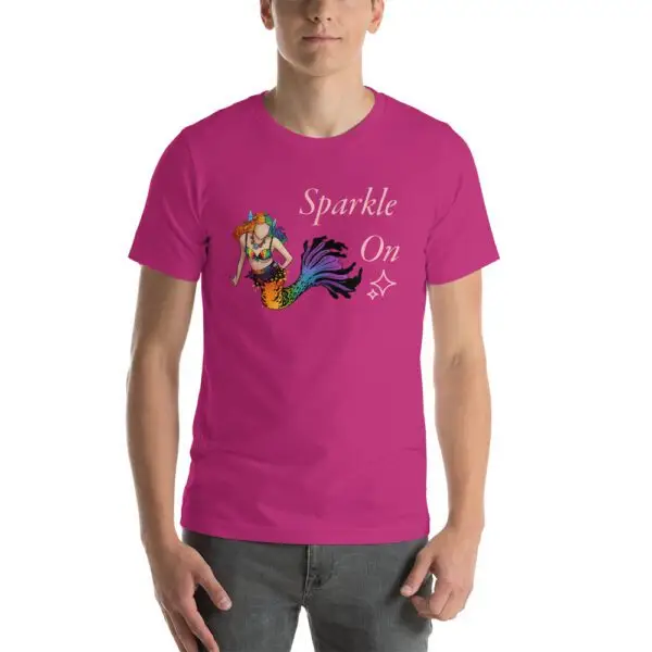 “Sparkle On” – Unisex T-shirt