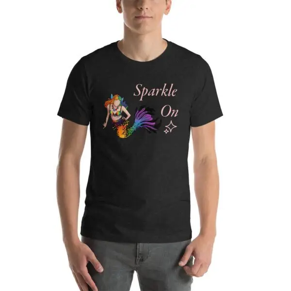 “Sparkle On” – Unisex T-shirt - Image 2