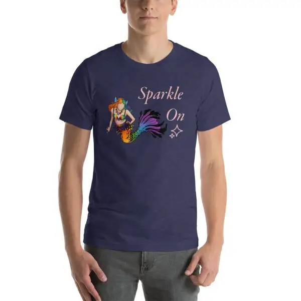 “Sparkle On” – Unisex T-shirt - Image 8