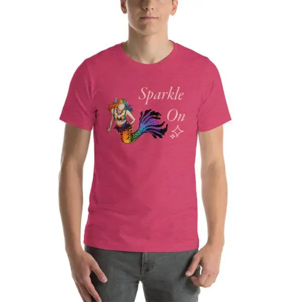 “Sparkle On” – Unisex T-shirt - Image 22